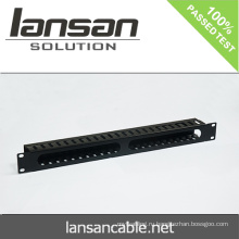 LANSAN 1U Управление металлическими кабелями